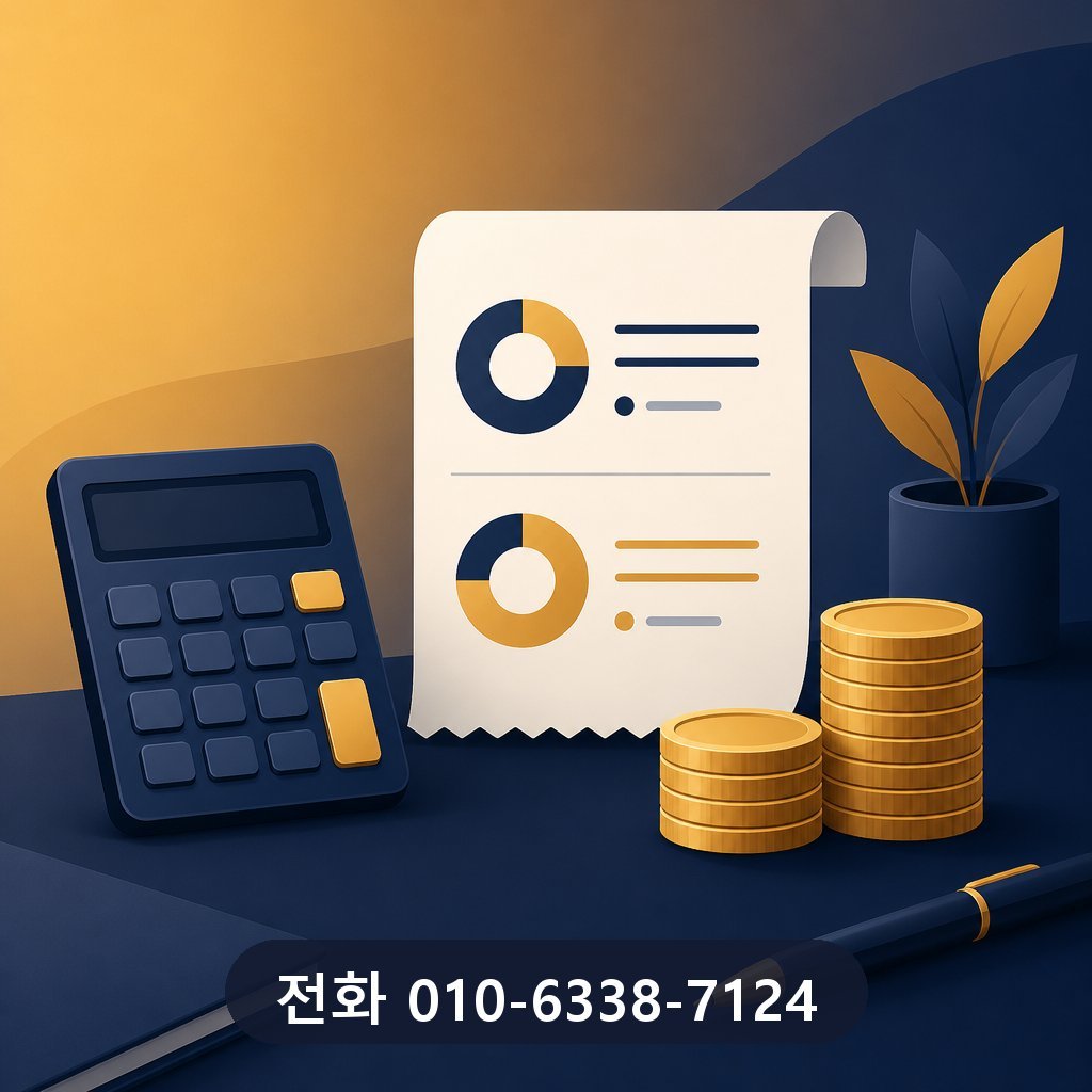 신용카드 현금 결제 수수료 안내 이미지 · 문의 010-6338-7124